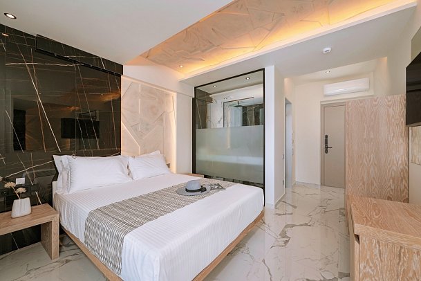 Zest - Wohnbeispiel Doppelzimmer Deluxe Meerblick (Zimmercodierung DDM)