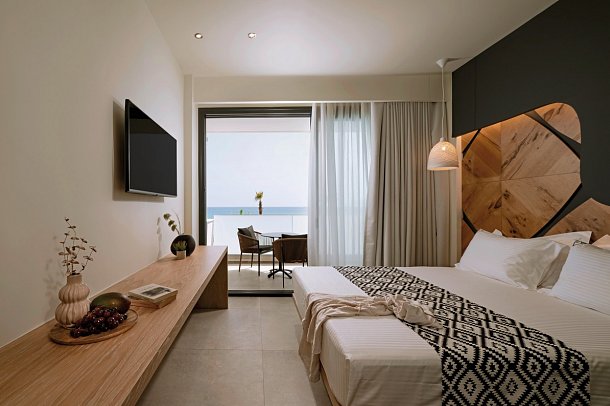 Zest - Wohnbeispiel Doppelzimmer Deluxe Meerblick (Zimmercodierung DDM)