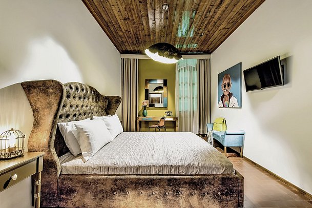 A for Art Design Hotel - Wohnbeispiel Doppelzimmer (Zimmercodierung DB2)