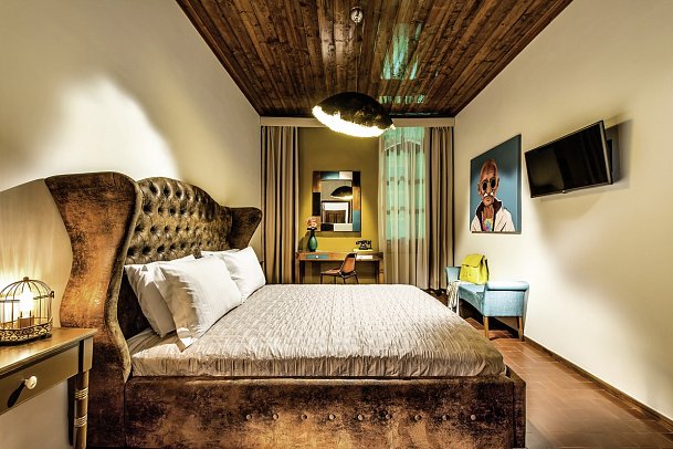 A for Art Design Hotel - Wohnbeispiel Doppelzimmer (Zimmercodierung DB2)