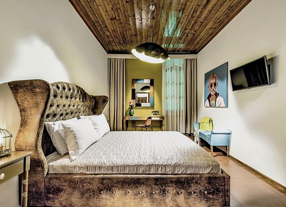 A for Art Design Hotel - Wohnbeispiel Doppelzimmer (Zimmercodierung DB2)