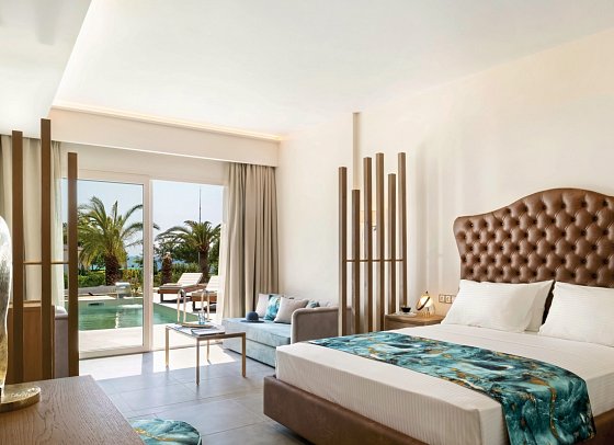 Alexandra Elegance - Wohnbeispiel Juniorsuite Privatpool Meerblick (Zimmercodierung J1M)