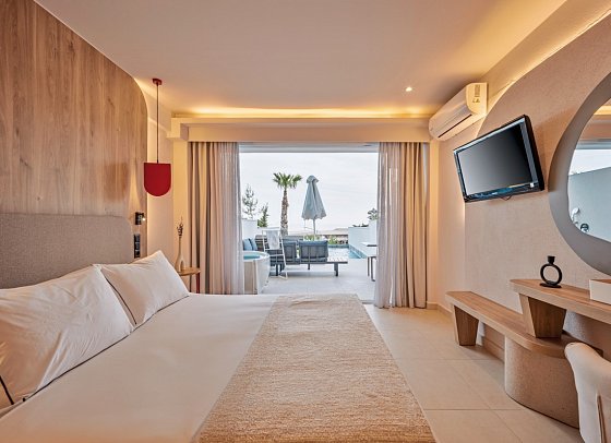Blue Dream Palace - Wohnbeispiel Senior Suite Privatpool Meerblick (Zimmercodierung W1R)