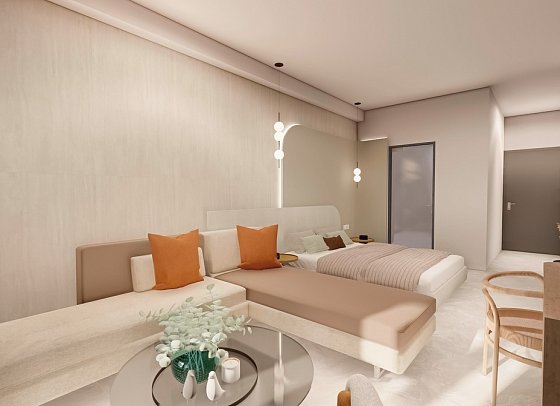 Blue Dream Palace - Wohnbeispiel Juniorsuite Deluxe Privatpool Meerblick (Zimmercodierung J1R)