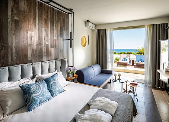 Blue Dream Palace - Wohnbeispiel Suite Swim-Up Meerblick (Zimmercodierung W1Q)