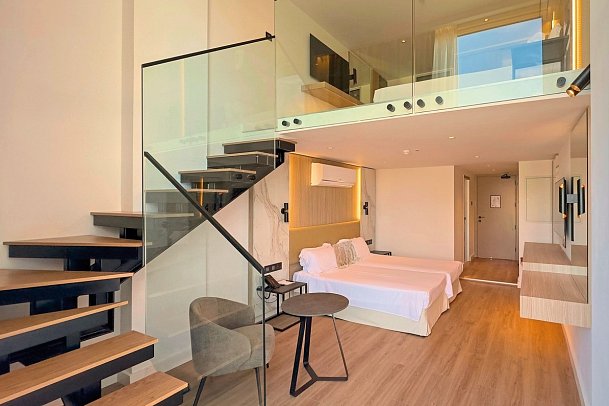 Cavo Maris Beach - Wohnbeispiel Maisonette Superior (Zimmercodierung MS1)