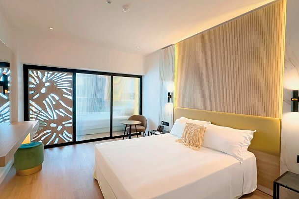 Cavo Maris Beach - Wohnbeispiel Familienzimmer Superior Vierbett (Zimmercodierung FS1)