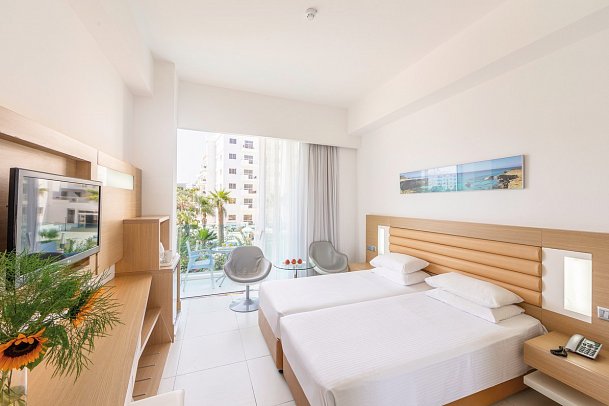 Vrissaki Beach Hotel - Wohnbeispiel Doppelzimmer (Zimmercodierungen DB1 & DP1)