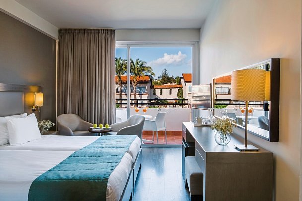 Napa Plaza - Wohnbeispiel Doppelzimmer Superior Poolblick (Zimmercodierung DSP)