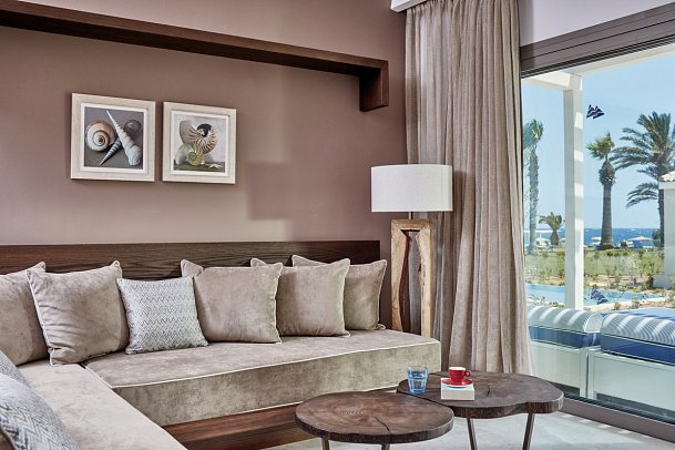 Mare Ayia Napa - Wohnbeispiel Bungalow 2 Schlafzimmer Swim up (Zimmercodierung BBQ)