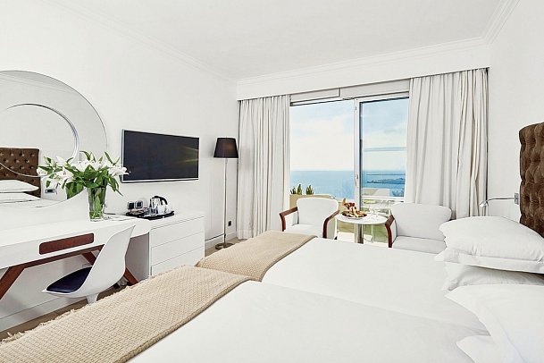 Grecian Park - Wohnbeispiel Doppelzimmer Meerblick (Zimmercodierung DBM)