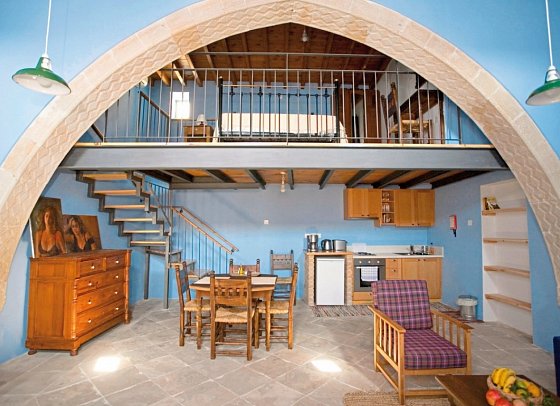 Filokypros Character Houses - Wohnbeispiel Appartement 1 Schlafzimmer (Zimmercodierung AB1)