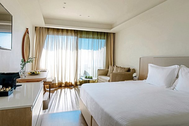 Alion Beach Hotel - Wohnbeispiel Doppelzimmer Meerblick (Zimmercodierung DBM)