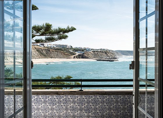 Vila Galé Ericeira - Beispiel Balkon Meerblick (Zimmercodierung D1M)
