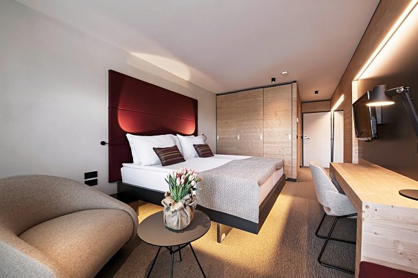 Rikli Balance Hotel - Wohnbeispiel Doppelzimmer (Zimmercodierung DB1)