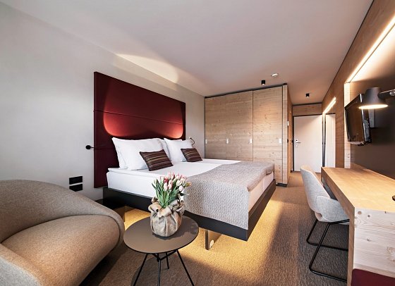 Rikli Balance Hotel - Wohnbeispiel Doppelzimmer (Zimmercodierung DB1)