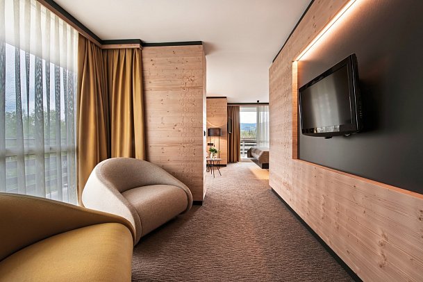 Rikli Balance Hotel - Wohnbeispiel Suite Familie (Zimmercodierung WI1)