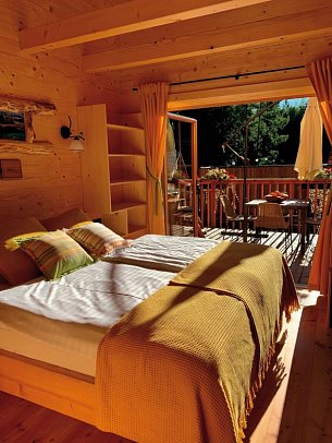 Glamping Ribno Bled - Wohnbeispiel Bungalow (Zimmercodierung CB1)