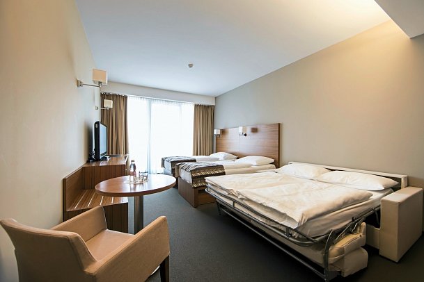 Bohinj Eco Hotel - Wohnbeispiel Familienzimmer (Zimmercodierung FB1)