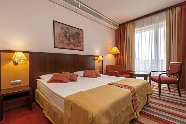 Grand Hotel Primus - Wohnbeispiel Doppelzimmer (Zimmercodierungen DB1, DB3 & DC1)