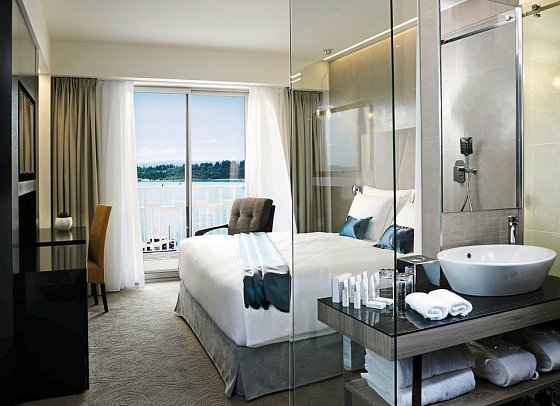 Slovenija - Wohnbeispiel Doppelzimmer Meerblick (Zimmercodierung DBM)