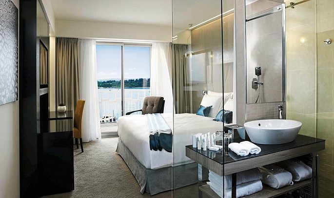 Slovenija - Wohnbeispiel Doppelzimmer Meerblick (Zimmercodierung DBM)