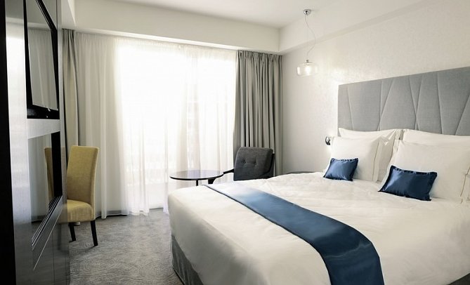 Slovenija - Wohnbeispiel Doppelzimmer Meerblick (Zimmercodierung DBM)