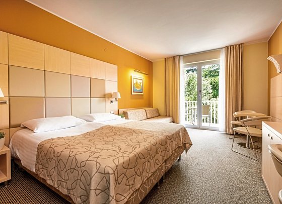 San Simon Resort - Wohnbeispiel Doppelzimmer 3 Sterne für 3 Pers. (Zimmercodierung DB3)