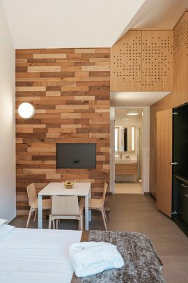 Prekmurska vas Ajda - Wohnbeispiel Ferienhaus bis 4 Personen (Zimmercodierung HB1)