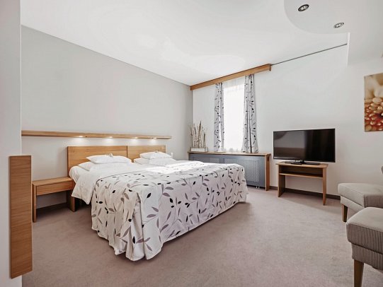 4*S Hotel Spa Resort Geinberg - Wohnbeispiel Doppelzimmer Deluxe (Zimmercodierung DD1)