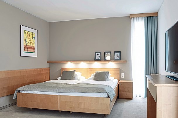 4*S Hotel Spa Resort Geinberg - Wohnbeispiel Doppelzimmer Panorama