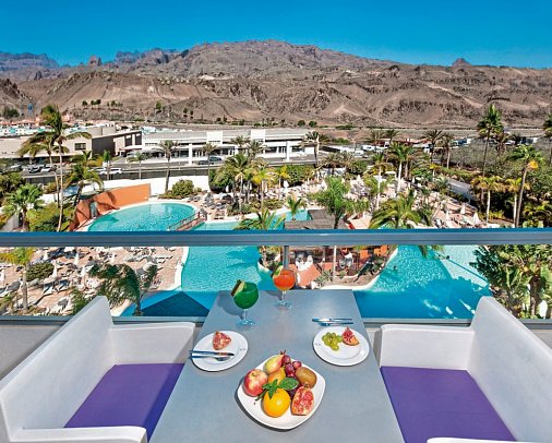 Gran Canaria Princess - Beispiel Terrasse Doppelzimmer (Zimmercodierung DB1)