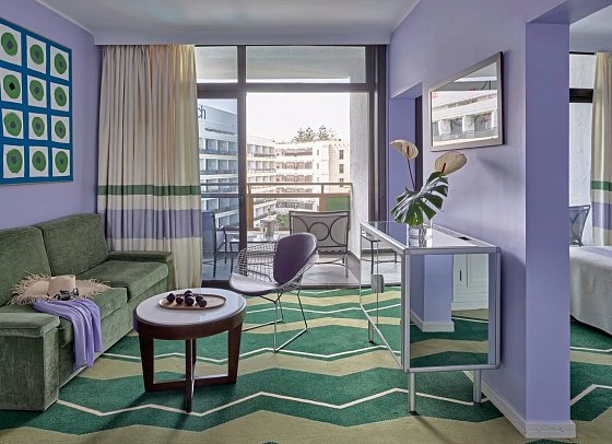 Seaside Palm Beach - Wohnbeispiel Suite (Zimmercodierungen WB1 & WC1)