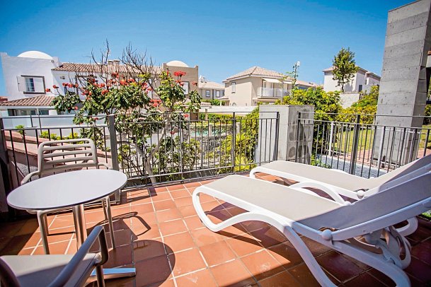 Caybeach Meloneras - Beispiel Terrasse (Zimmercodierungen AG1, OG1, AM1 & OM1)