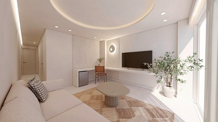 HL Sahara Playa - Wohnbeispiel Appartement Modellbild (Zimmercodierung AB1)