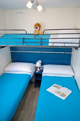 Lido di Sesto Camping (by Happy Camp) - Wohnbeispiel Mobilheim Happy Easy (Zimmercodierung CG1)
