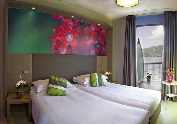 Giardinetto - Wohnbeispiel Doppelzimmer Seeblick (Zimmercodierung DBI)