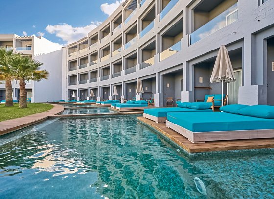 Sentido Marillia Resort & Spa - Wohnbeispiel Doppelzimmer Swim-Up (Zimmercodierung DBQ)