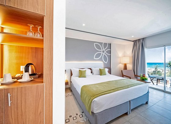 Sentido Marillia Resort & Spa - Wohnbeispiel Doppelzimmer Meerblick (Zimmercodierungen DBM & DCM)