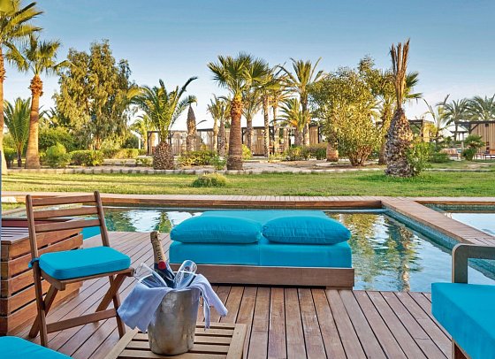 Sentido Marillia Resort & Spa - Wohnbeispiel Juniorsuite Swim-Up (Zimmercodierung J1Q)