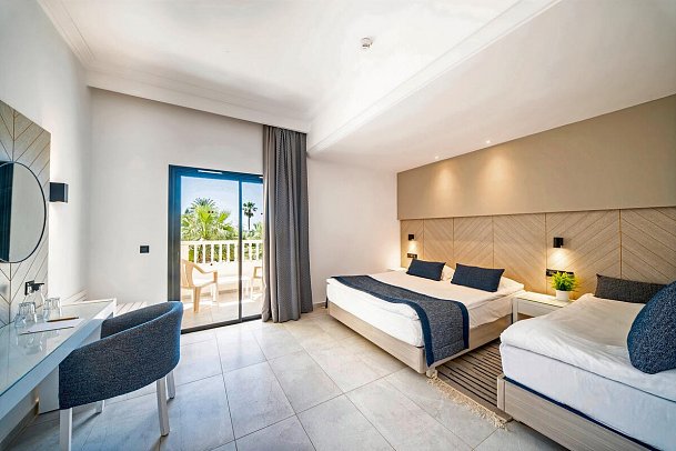 Calimera Delfino Beach Resort & Spa - Wohnbeispiel Dreibettzimmer (Zimmercodierung TB1)