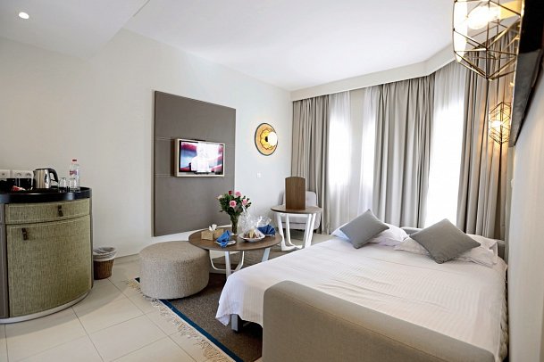 The Mirage Resort & Spa - Wohnbeispiel Superior Suite Wohnbereich mit Schlafsofa (Zimmercodierungen WS1 & WC1)