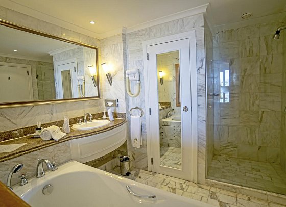 Vincci Saphir Palace - Wohnbeispiel Bad (Zimmercodierungen DE2, D2P, DCP, D2M, DCM & F2M)