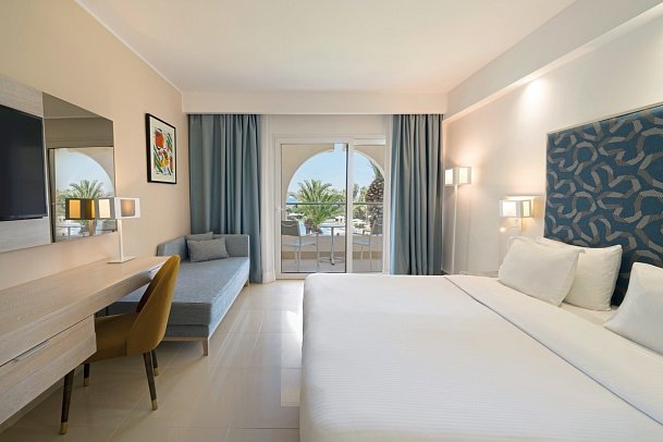 Iberostar Selection Diar El Andalous - Wohnbeispiel Doppelzimmer Meerblick (Zimmercodierungen DBM, D1M, DBC & D1C)