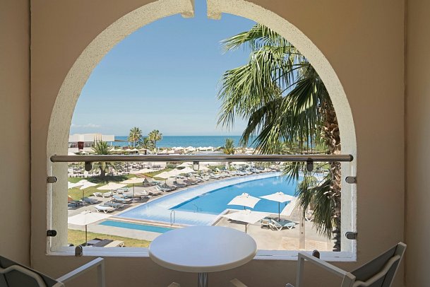 Iberostar Selection Diar El Andalous - Wohnbeispiel Doppelzimmer Meerblick (Zimmercodierungen DBM, D1M, DBC & D1C)
