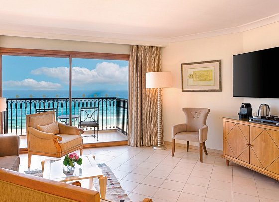 Mövenpick Resort & Marine Spa Sousse - Wohnbeispiel Juniorsuite Meerblick (Zimmercodierung JBM)