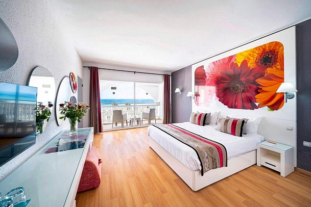 Calimera One Resort Jockey - Wohnbeispiel Doppelzimmer Meerblick (Zimmercodierungen DBM & DCM)