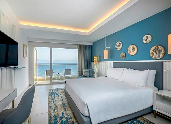 Hilton Skanes Monastir Beach Resort - Wohnbeispiel Doppelzimmer Meeresfront (Zimmercodierung DBO)