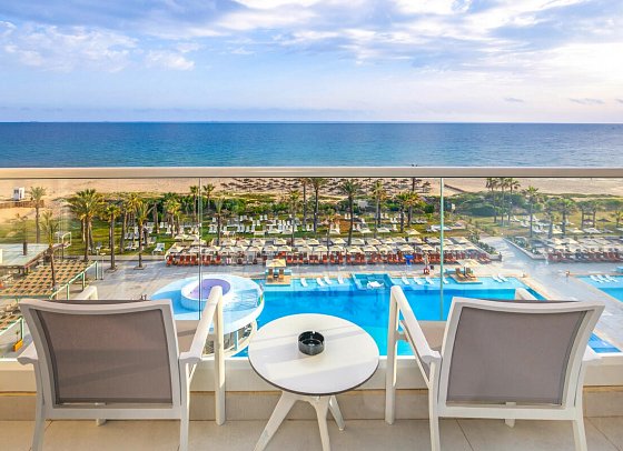 Hilton Skanes Monastir Beach Resort - Wohnbeispiel Meeresfront (Zimmercodierungen DBO & JBO)