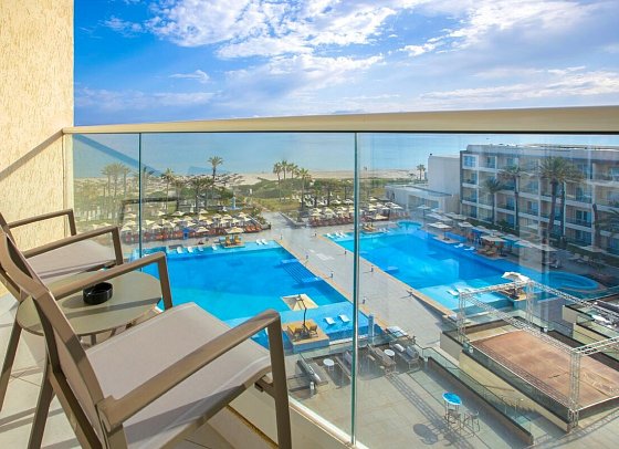 Hilton Skanes Monastir Beach Resort - Wohnbeispiel Doppelzimmer Meeresfront (Zimmercodierung DBO)